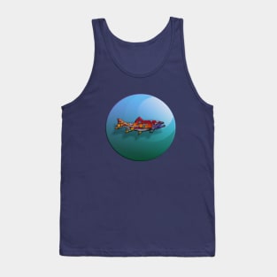 Turquoise Trout Tank Top